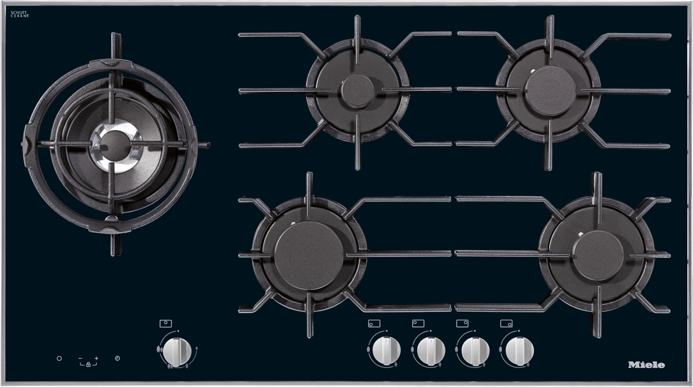 Miele KM3054-1 autarkes 90 cm Gaskochfeld Kochfeld/Herdplatte 5 Zone(n) 10933860