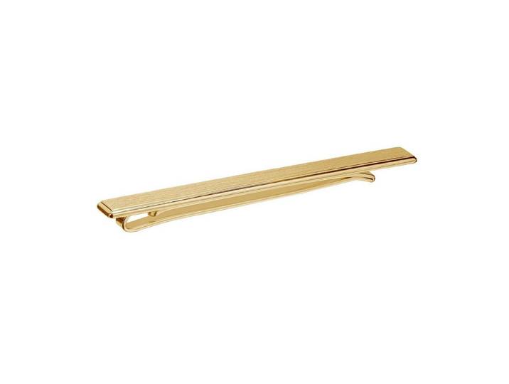 JEVELION Krawattenhalter Krawattenklammer Krawattenhalter Gold (Accessoire, für Herren), Accessories für den Anzug mit Stil - Made in Germany