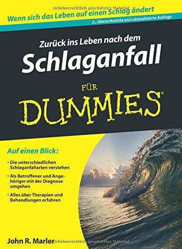 Marler, John R. - Zurück ins Leben nach dem Schlaganfall für Dummies - Preis vom 10.10.2026 11:48:34 h