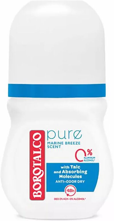 Borotalco - Deo Pure Natural Freshness Roll On, 50 ml