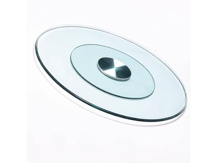 WInara 60/70/80/90/100cm gehärtetem Glas Drehteller, Lazy Susan drehplatte for esstisch, 360º Rotating Tablett ür Küche Esstisch (Size : 100cm/40in)