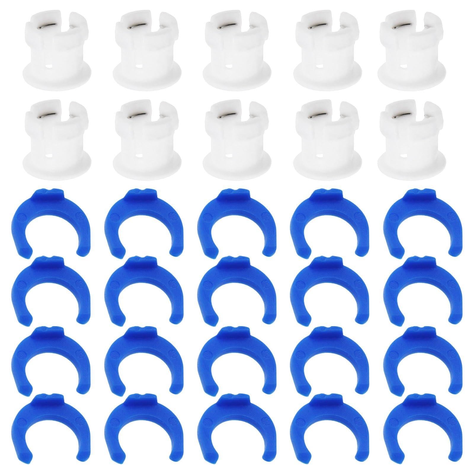 Selius 10 Sets Buis Koppeling Spantang Klem Clip Kit voor 3D Printer Accessoires