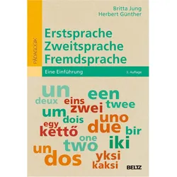 Erstsprache, Zweitsprache, Fremdsprache, Fachbücher von Herbert Günther, Britta Jung