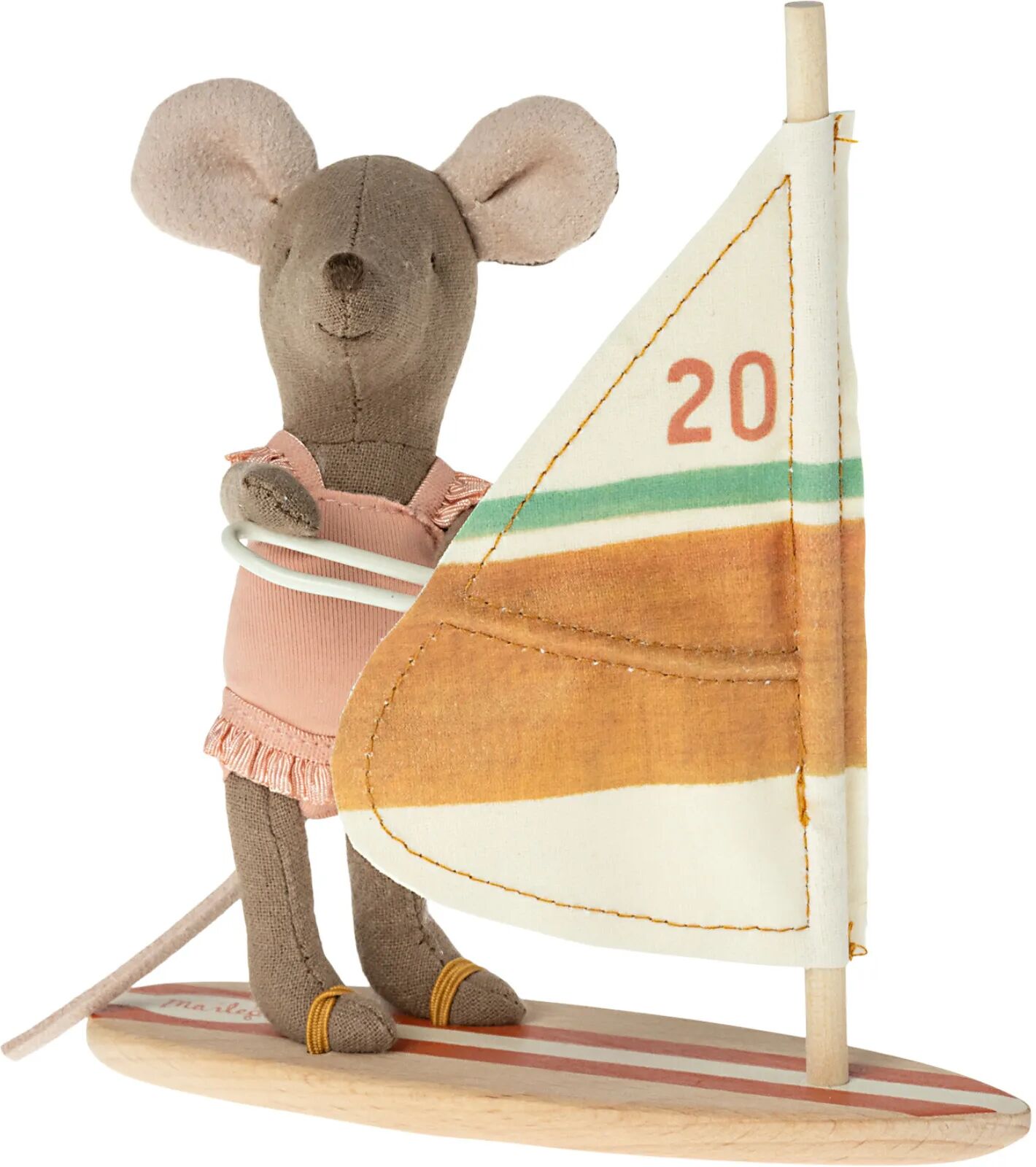 Maileg Petite sœur souris Surfer Multicolore taille unique