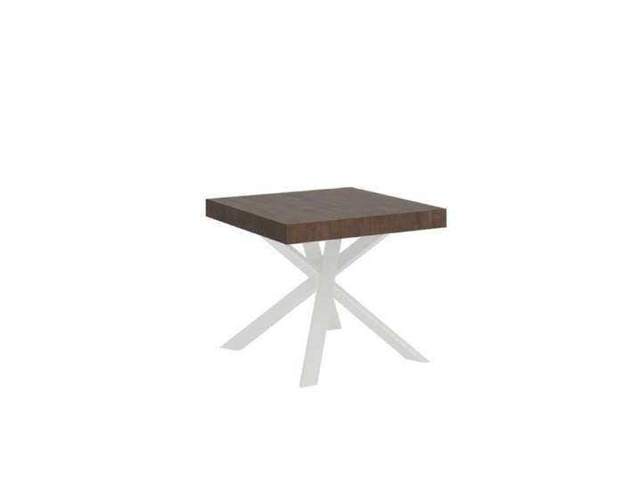 Table extensible - Clerk - Noyer - Blanc - Enfant