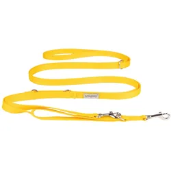 Amiplay Verstellbare Leine 8in1 Samba M Gelb