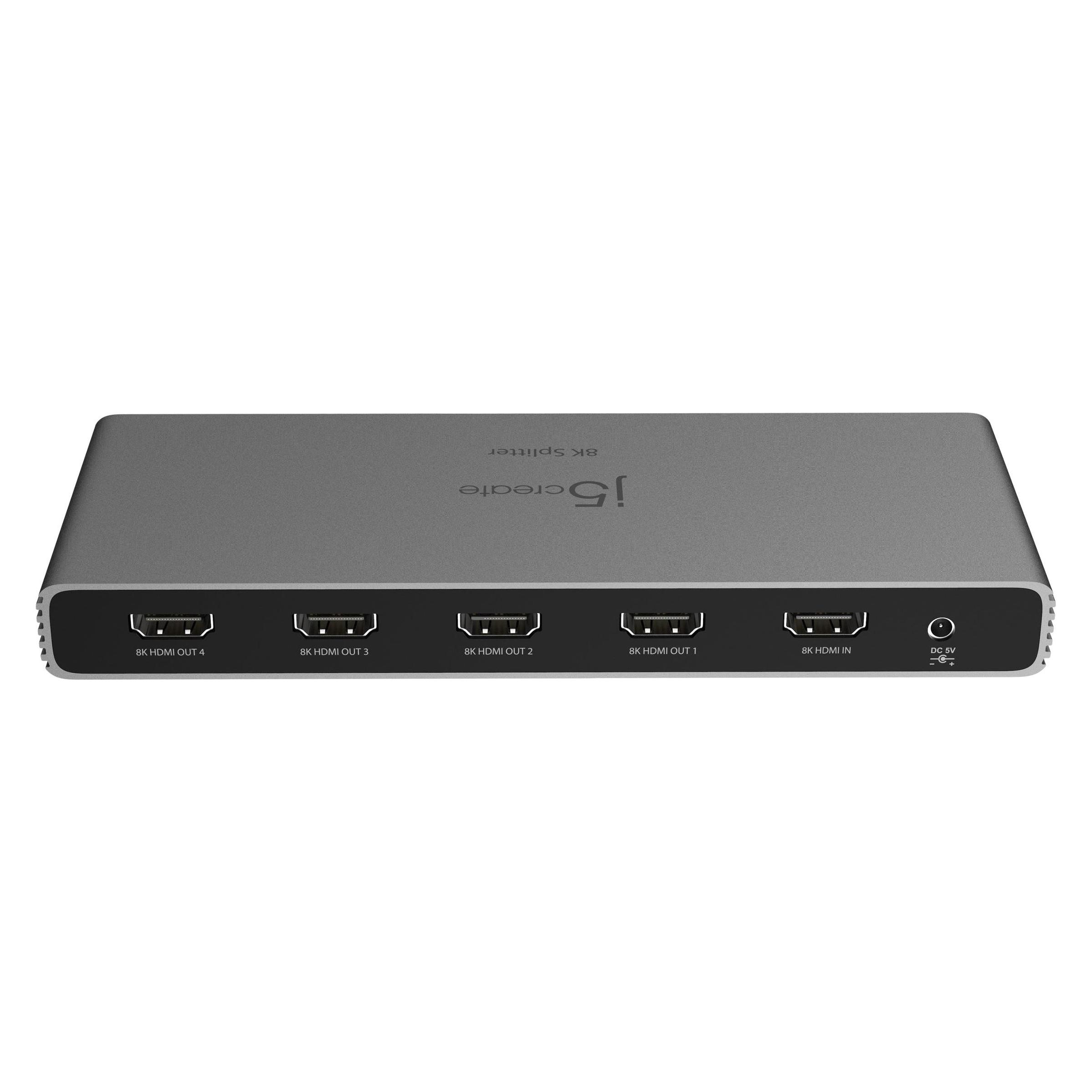 j5Create 8K HDMI 2.1 4-WAY SPLITTER NMS NS ACCS (JDSH814-N)
