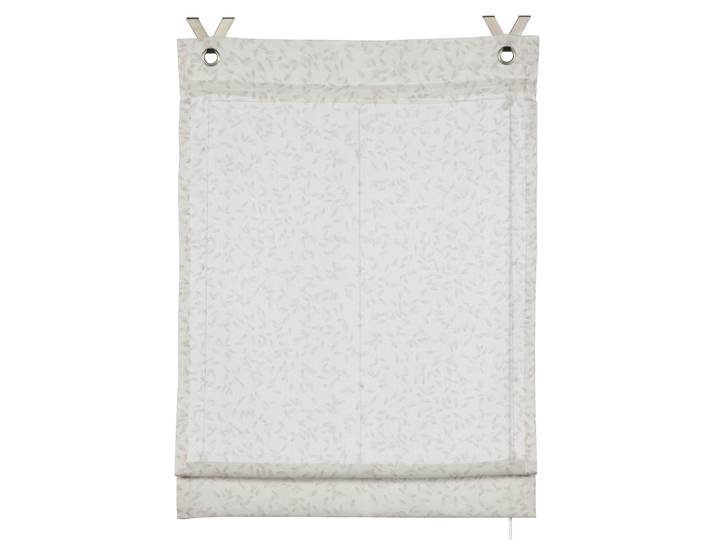 Raffrollo GARDINIA GRS Zen Silence , beige (natur), B:100cm H:140cm, Obermaterial: 100% Polyester, Raffrollos, Raffrollo, Stoff aus 50 % recyceltes Polyester