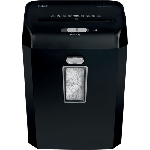 Rexel ProMax REX823 Aktenvernichter mit Partikelschnitt P-4, 4 x 40 mm, bis 8 Blatt, schwarz