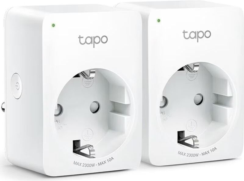 Tp-Link Enchufe Inteligente Wifi Tapo P100 24ghz Pack 2 Unidades Talla Única Unisex