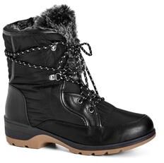 Wide Width Women's Sonya Cold Weather Boot by Cloudwalkers in Black (Size 9 W)