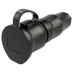 SIROX 802.516.01 Schutzkontaktkupplung Gummi Schwarz IP54