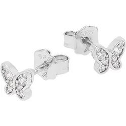 Tchibo - Kinderohrstecker »Schmetterling« - silber