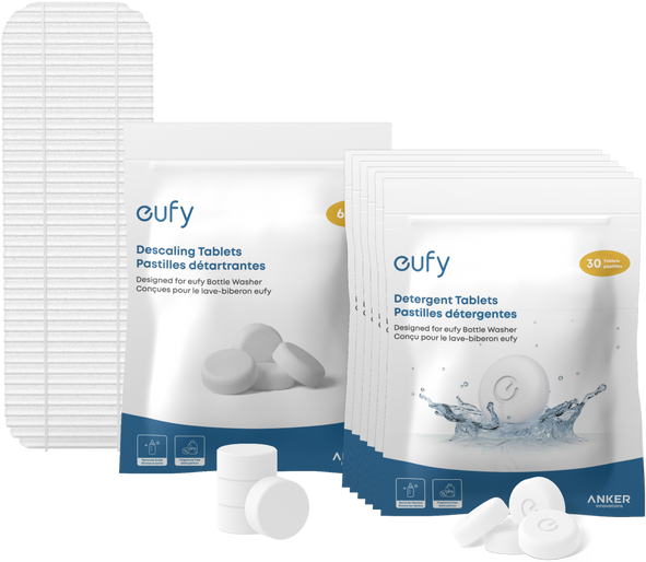 6‑Month Cleaning Kit for eufy Baby Bottle Washer