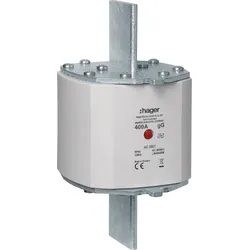 Hager LNH40400M NH-Sicherungseinsatz NH4a gG 500V 400A Mitten-Melder Lasche spannungsführend
