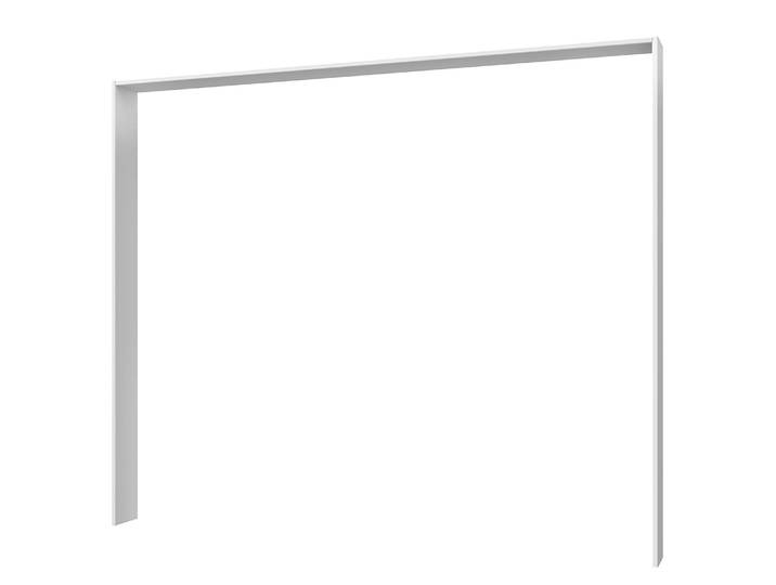 Passepartout 228cm Weiß/Weiß Spanplatte, foliert