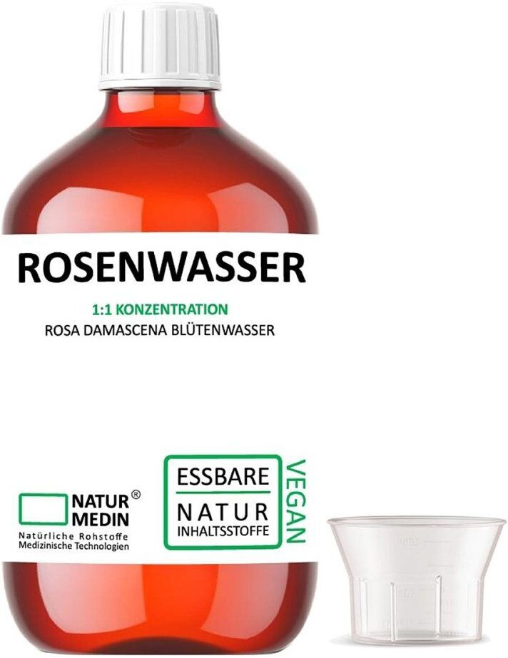Naturmedin Rosenwasser zum Backen PET