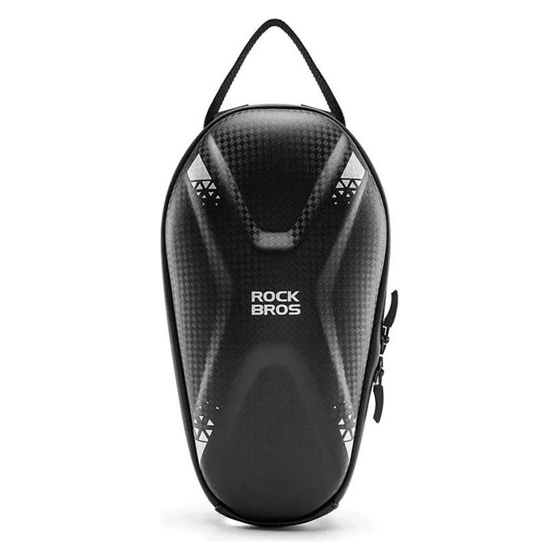 Rockbros Tasche 3011006301 für den Lenker eines Fahrrads oder Rollers 1,3 l - Schwarz (1.30 l, Lenkertasche) (1701423730)