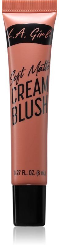 L.A. Girl Cosmetics Soft Matte blush liquide teinte Cutie 8 ml