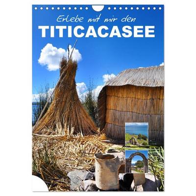 Erlebe mit mir den Titicacasee (Wandkalender 2026 DIN A4 hoch), CALVENDO Monatskalender