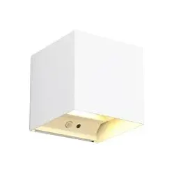 Reality Leuchten Akku-Wandleuchte Talent Alu, Eisen, Stahl & Metall Weiß