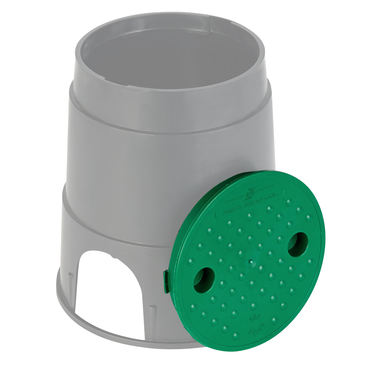 REKUBIK Ersatzdeckel Verschlussdeckel für Ventilkasten PRO Large 10" COP.PC101-L24