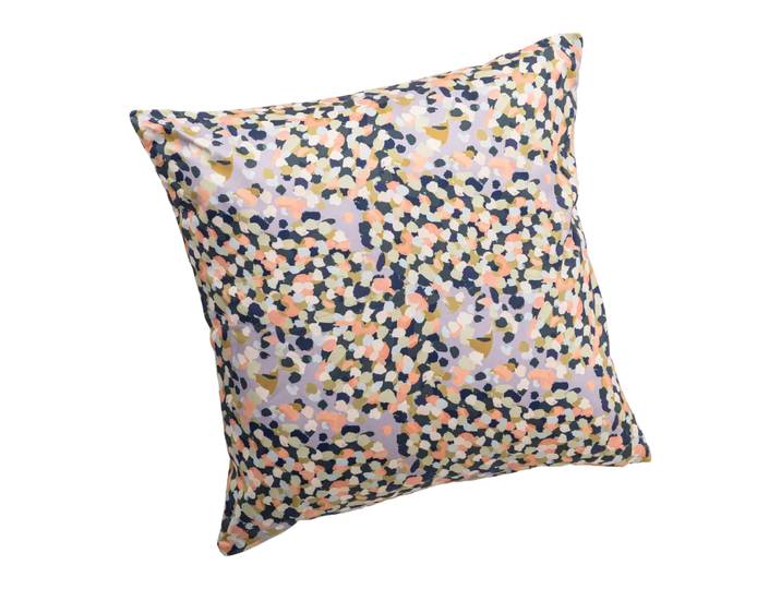 Zierkissen Confetti, Byyu, flieder, Baumwolle