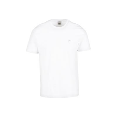 T-Shirt 883POLICE "883 Police VITRON T-SHIRTS", Herren, Gr. S, weiß, 100% Baumwolle, bedruckt, normal, Rundhals, Shirts T-Shirt