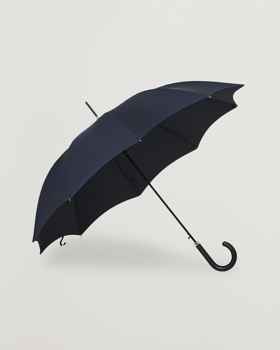 Fox Umbrellas Hardwood Automatic Umbrella Navy men One size Blå