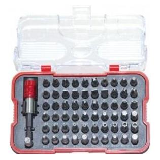 Tecline Bithalter Set, 62teilig Enthält 60 unterschiedliche Bits und Adapter (832551)