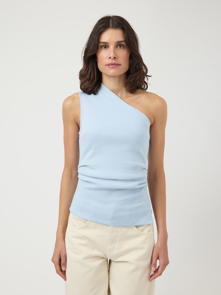 YAS Blusentop in Hellblau - XL