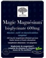 New Nordic Magic Magnésium Bisglycinate 60 Comprimés - Boîte 60 comprimés
