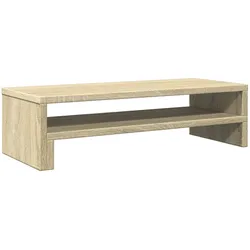 vidaXL Monitorständer Sonoma-Eiche 54x22x15 cm Holzwerkstoff