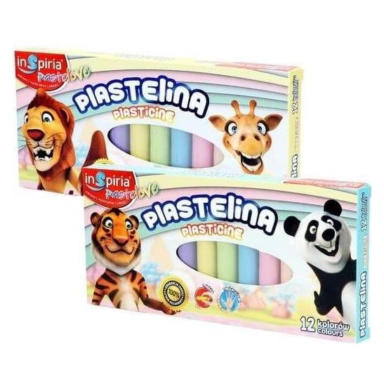 Teka Pastelove Plastilin 12 Farben (47997390)