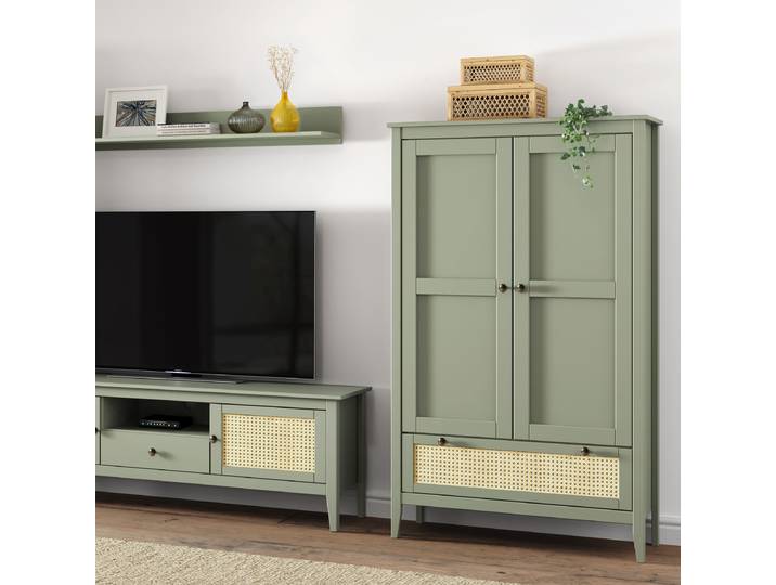 Highboard 100 x 156 x 40cm Grün