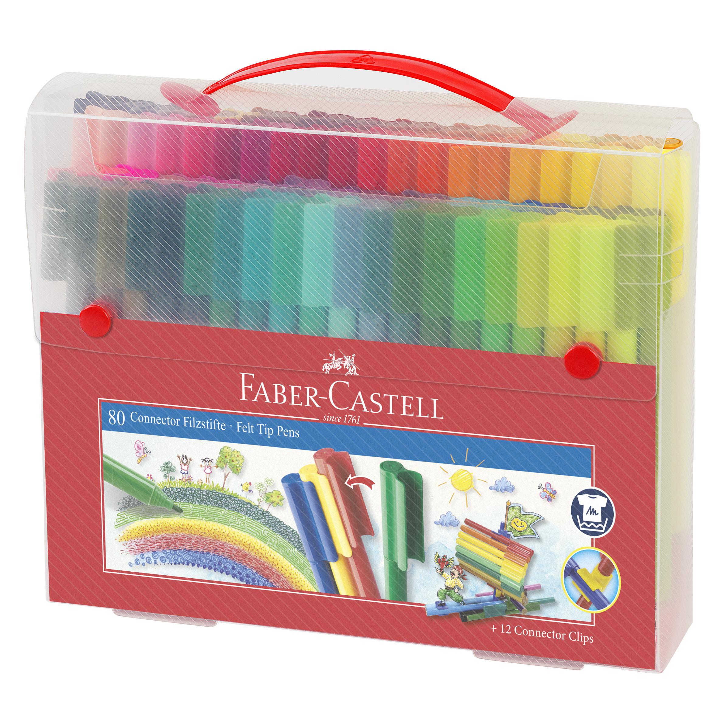Faber-Castell Filzstift Connector (80x) (155579)