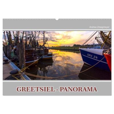 Greetsiel-Panorama (Wandkalender 2026 DIN A2 quer), CALVENDO Monatskalender