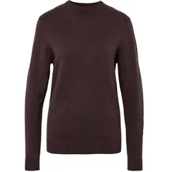 Tchibo - Strickpullover mit Stehkragen - Damen - Gr. S - dunkelbraun