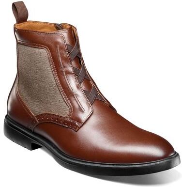 Stacy Adams Thompson - Mens 10.5 Brown Boot Medium