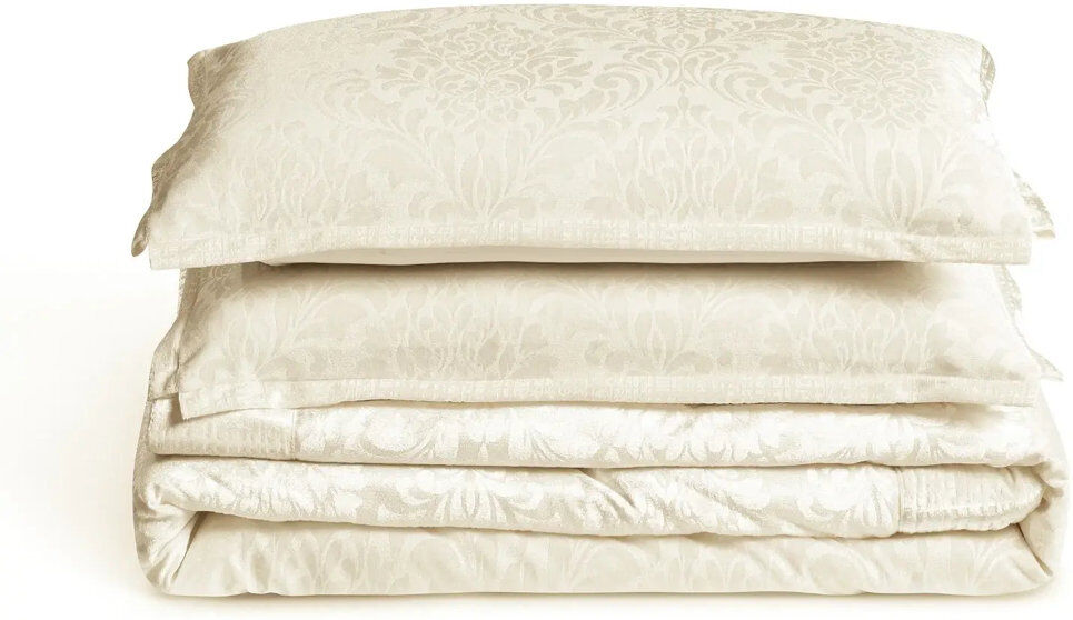 Quality & Style Floral Bedspread with Pillow Shams Cream Double Bedspread + 2 Standard Shams