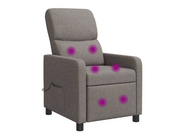 vidaXL Sessel Massage Relaxsessel Taupe (1-St)