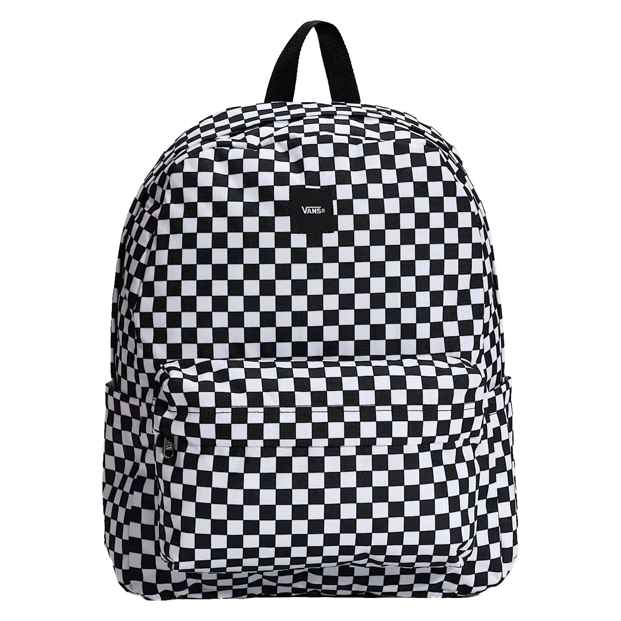 Vans Old Skool Check Backpack CHECKERBOARD Black/White (22 l) (0197063464150)