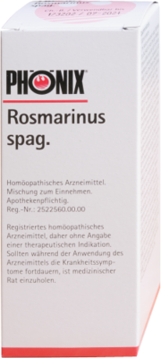PHÖNIX LABORATORIUM GmbH PHÖNIX ROSMARINUS spag.Mischung 50 ml 04223688