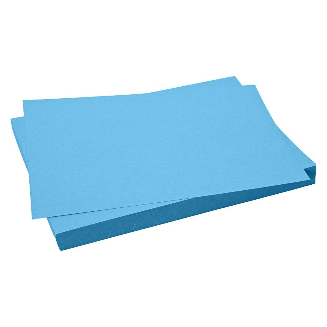 Creativ Company Card, sheet 50x70 cm, 270 g, light blue, 10 sheet/ 1 pack (270 g/m², 1x) (2295608)