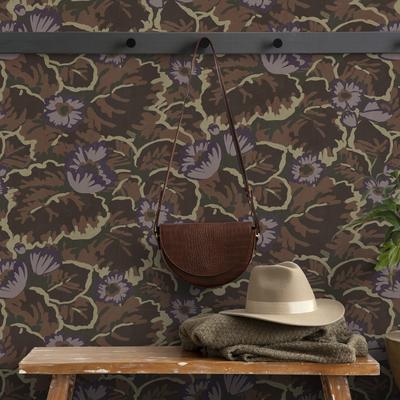 Vliestapete SUPERFRESCO EASY "Blatter Design", lila, H:10m L:10m, Vlies, Tapeten, Design Tapeten