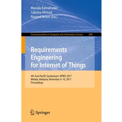 Requirements Engineering for Internet of Things, Fachbücher von Sabrina Ahmad, Massila Kamalrudin, Naveed Ikram