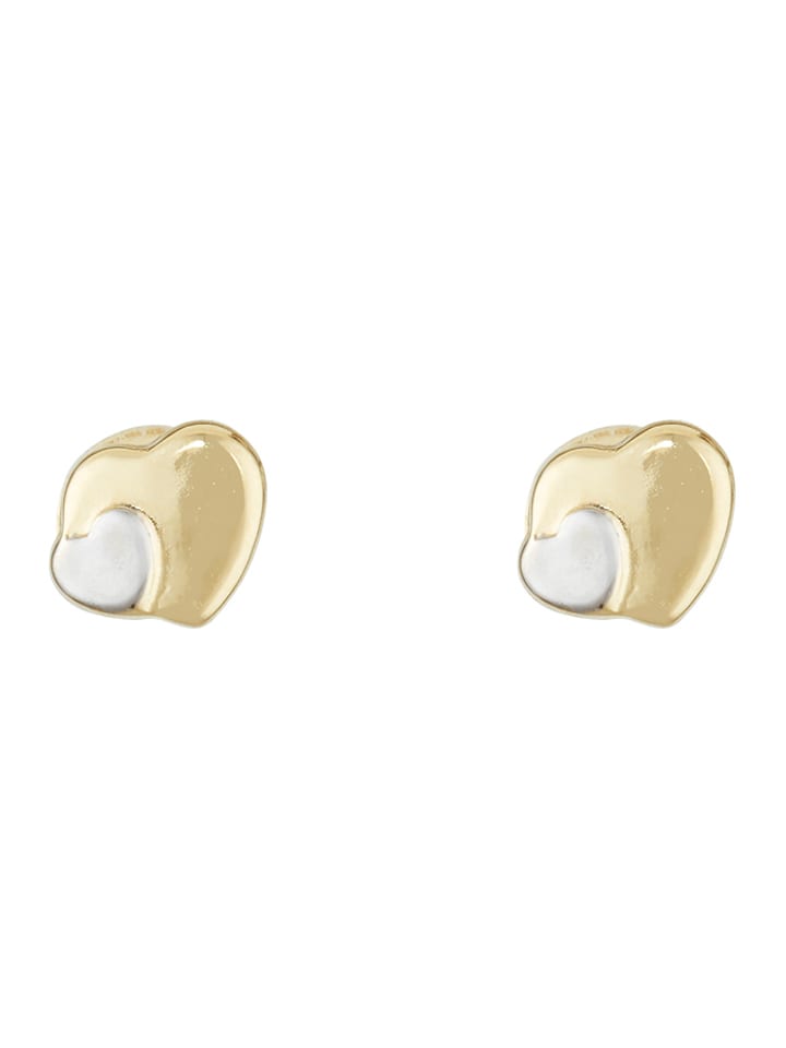 OR ÉCLAT Gold-Ohrstecker "Petit coeur" - onesize
