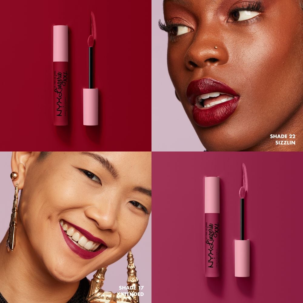 NYX Professional Makeup Lip Lingerie XXL Matte Liquid Lipstick 16H 4mL 21 Stamina