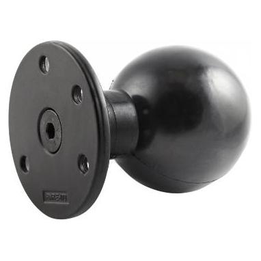 RAM Mounts RAM 3.68 DIA BASE WITH 3 (RAM-E-202U-IN1)