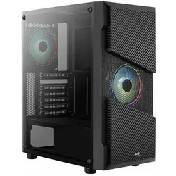 AeroCool Menace Saturn RGB (ATX, mATX, Mini-ITX), PC Gehäuse, Schwarz